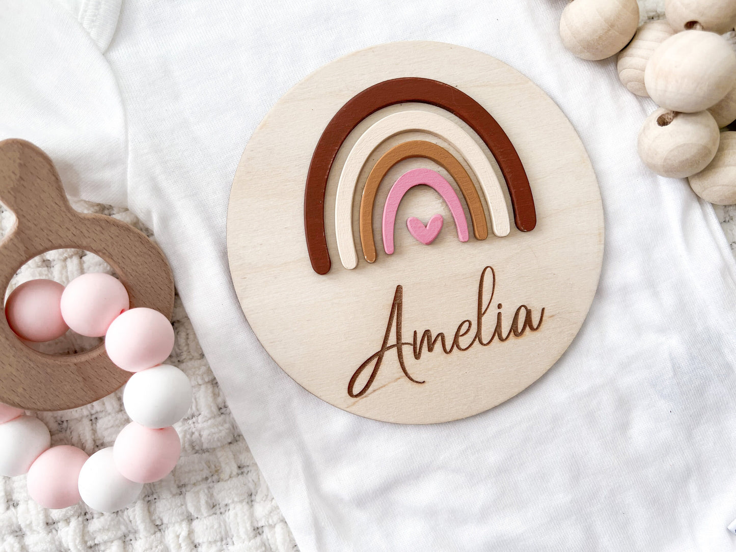 Rainbow Baby Name Earth Tones