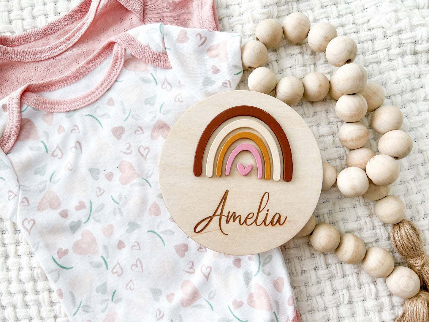 Rainbow Baby Name Earth Tones