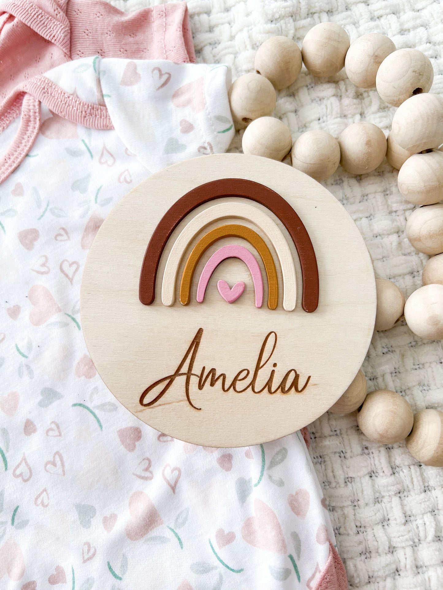 Rainbow Baby Name Earth Tones