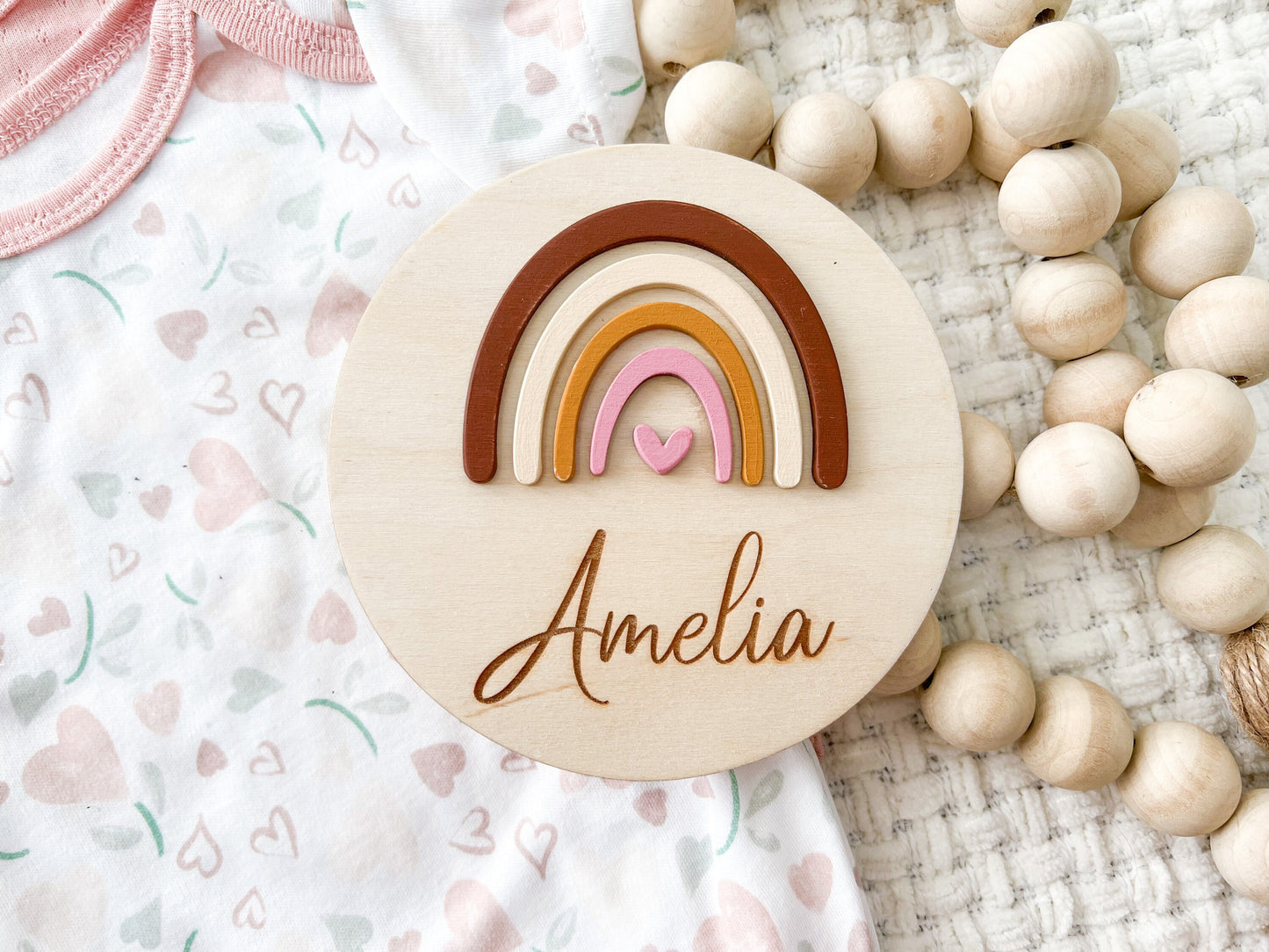 Rainbow Baby Name Earth Tones