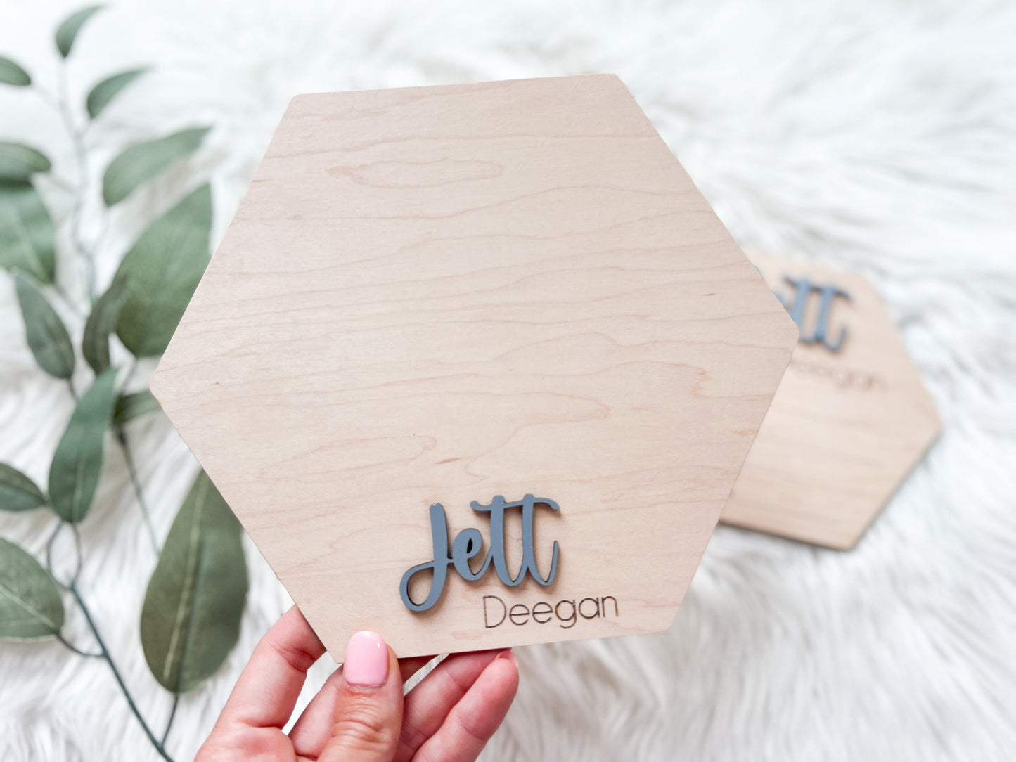 Footprint Name Sign for Hospital, Hospital Footprint Sign, Baby Announcement Sign, Baby Birth Stats Sign, Newborn Announcement Sign