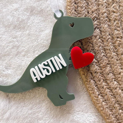 Personalized Dinosaur Gift Tag 