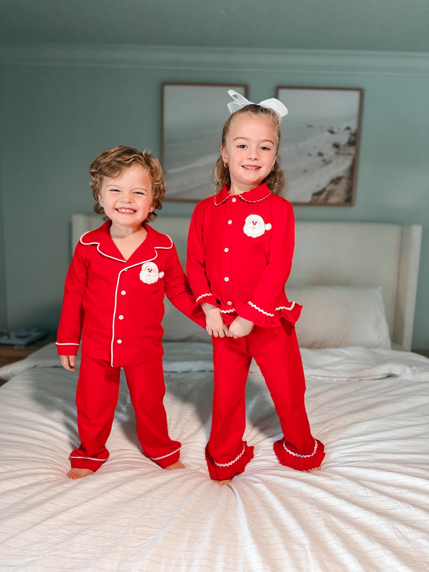 Matching Kids Christmas Pajamas For Kids