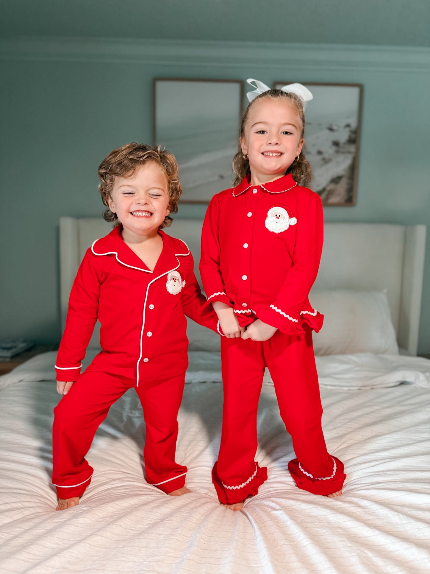 Matching Kids Christmas Pajamas For Kids