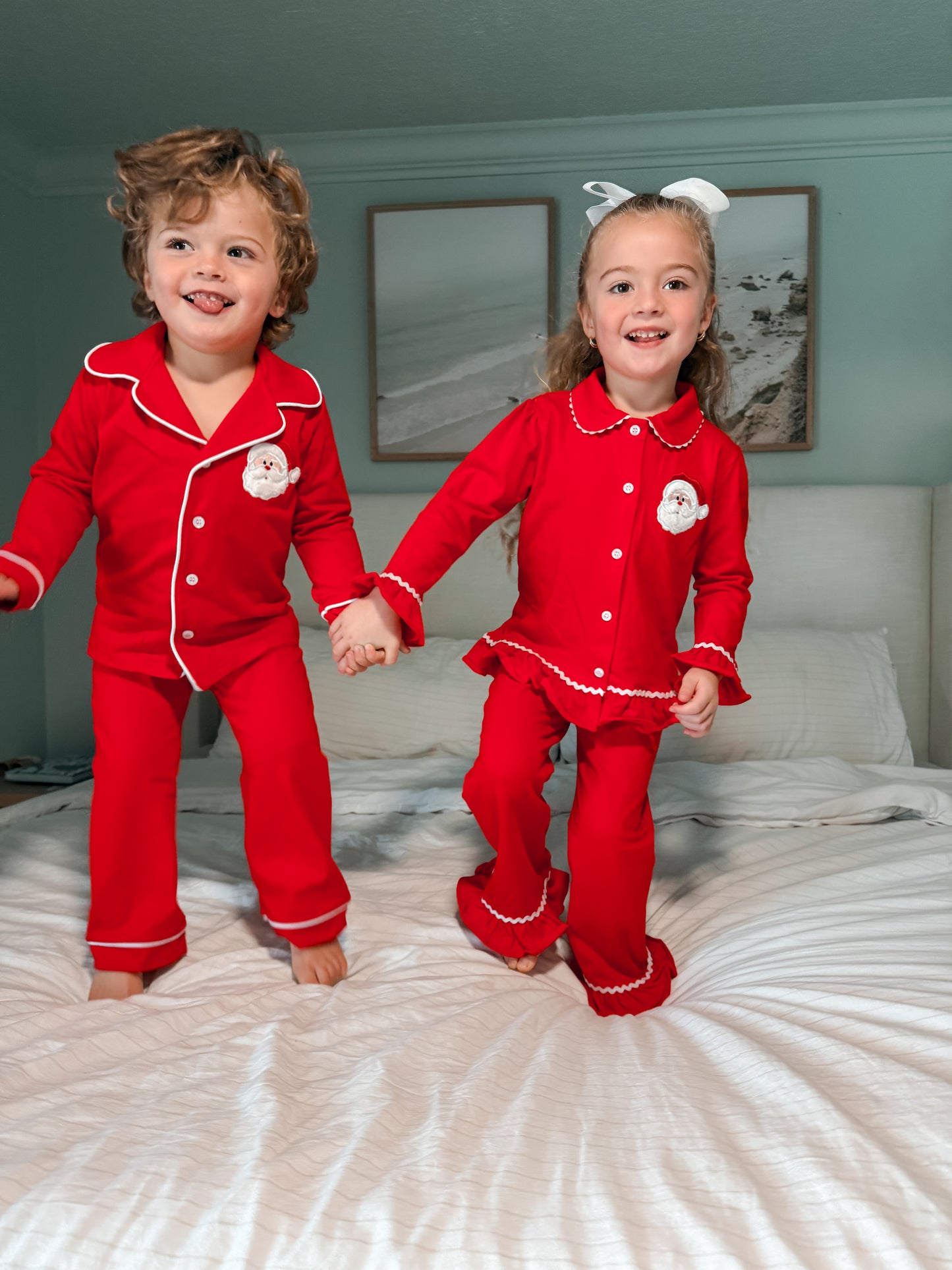 Matching Kids Christmas Pajamas For Kids
