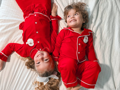 Matching Kids Christmas Pajamas For Kids