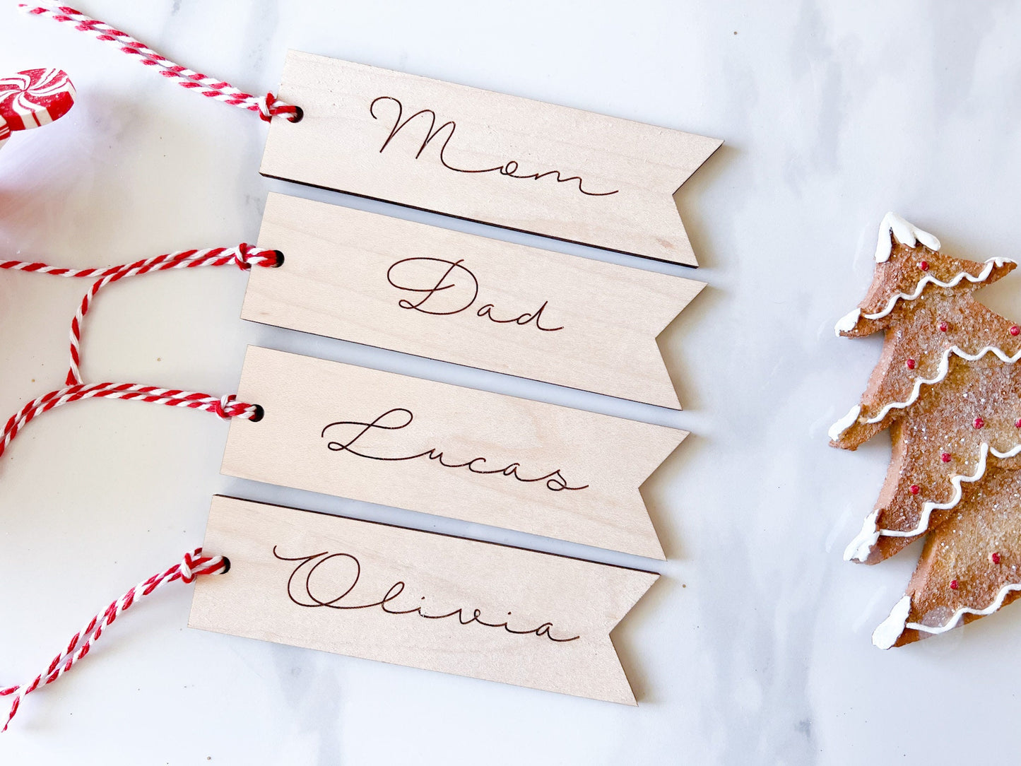 Stocking Name Tags, Personalized Family Personalized Family Stocking Ornament, Christmas Stocking Tags, Christmas Gift Tags, Family Ornament