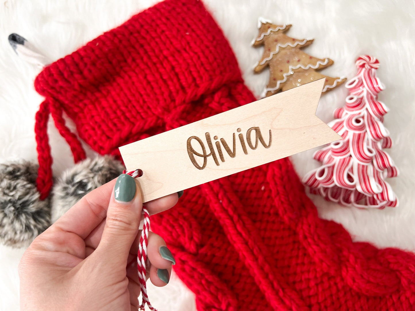 Stocking Name Tags, Personalized Family Personalized Family Stocking Ornament, Christmas Stocking Tags, Christmas Gift Tags, Family Ornament