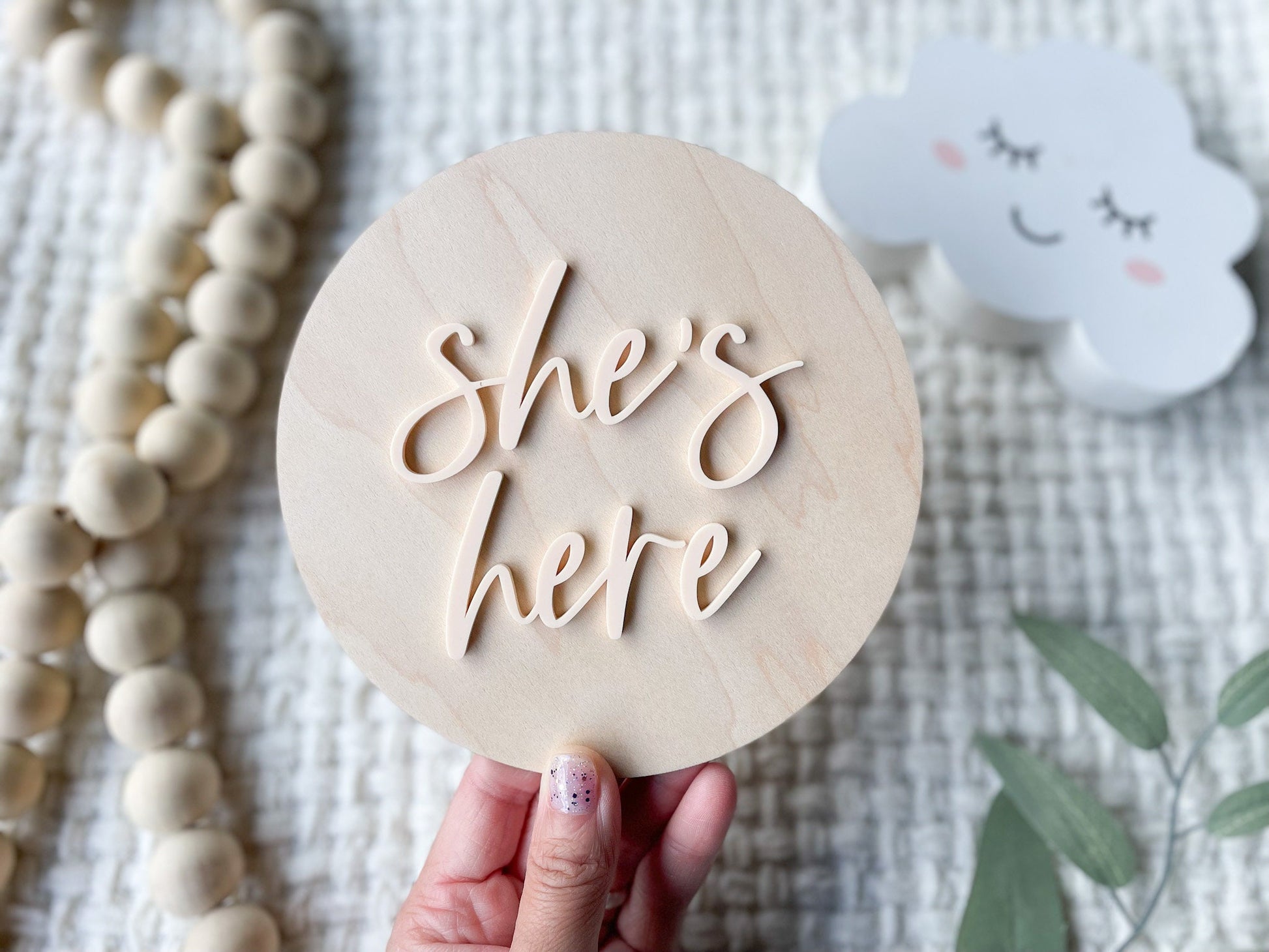 He's Here Hospital Gender Reveal, She's Here Sign, its a boy its a girl sign, Gender Reveal Sign, Baby Announcement Sign, Birth Announcement