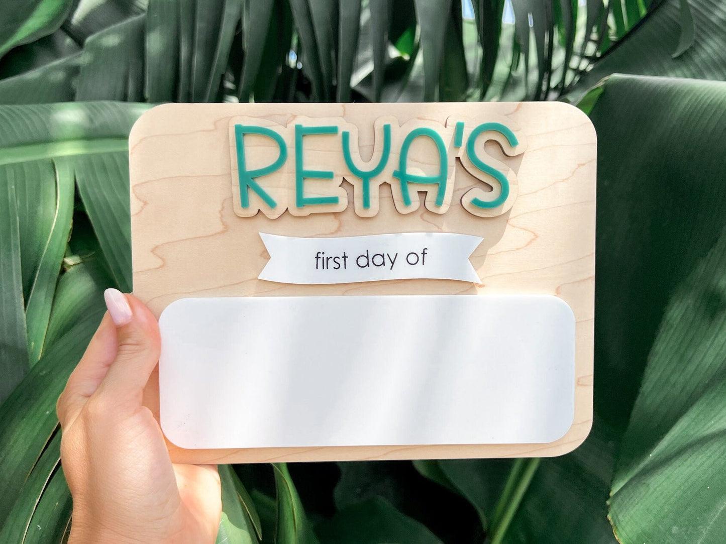 My First Day of School Sign, Back to School Board, Last Day of School, Personalized Photo Prop, Reusable Sign, Sign for School Picture