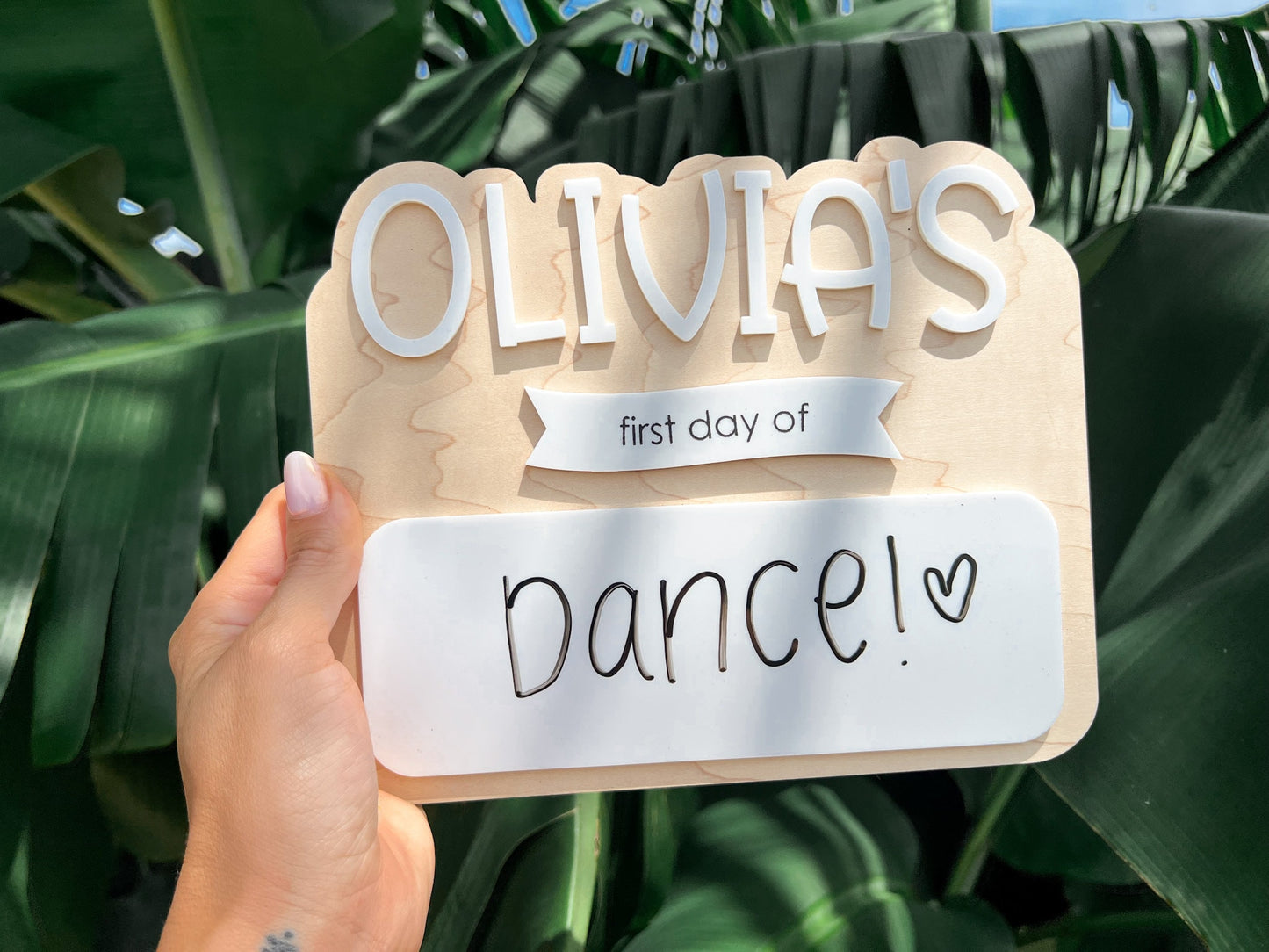 Personalized My First Day of Sign, Reusable Back to School Board, Last Day of School, Board Photo Prop, Sign for School Pictures