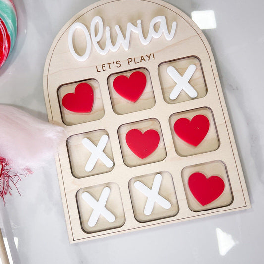 Valentines Tic Tac Toe Board