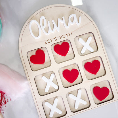 Valentines Tic Tac Toe Board