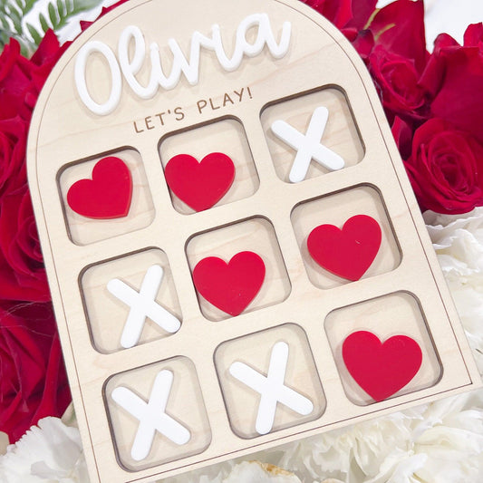 Valentines Tic Tac Toe Board