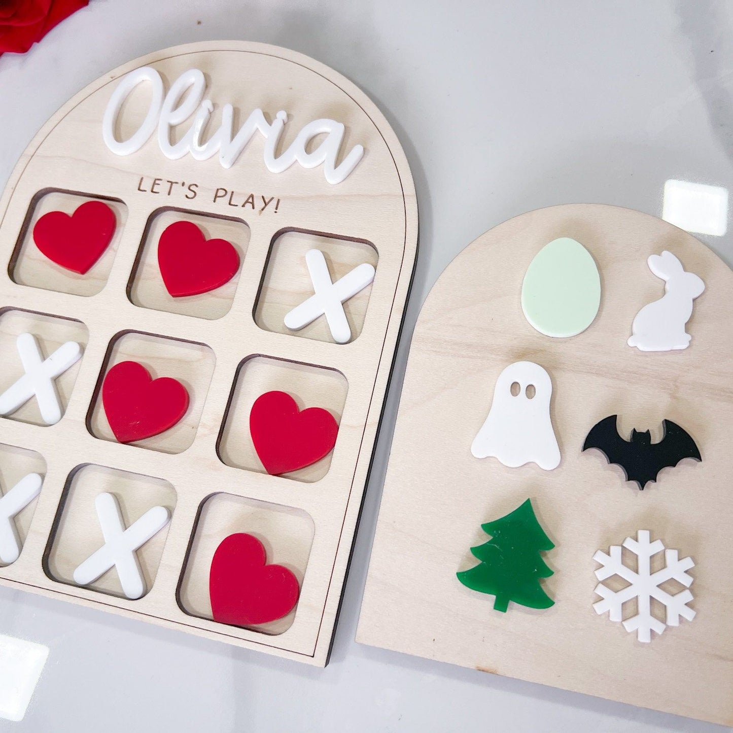 Valentines Tic Tac Toe Board