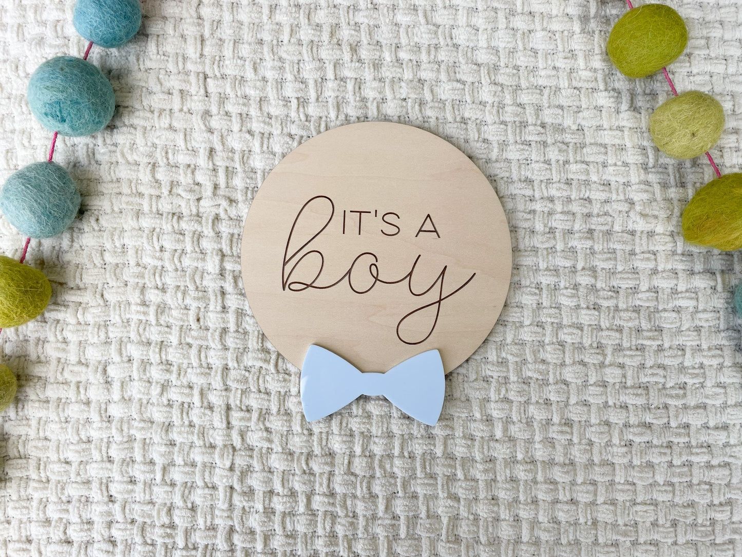 It's a Girl It's a Boy Gender Announcement, She's Here Hospital Gender Reveal, It's a Girl Boy Sign for Hospital, Girly Bow Hospital Sign