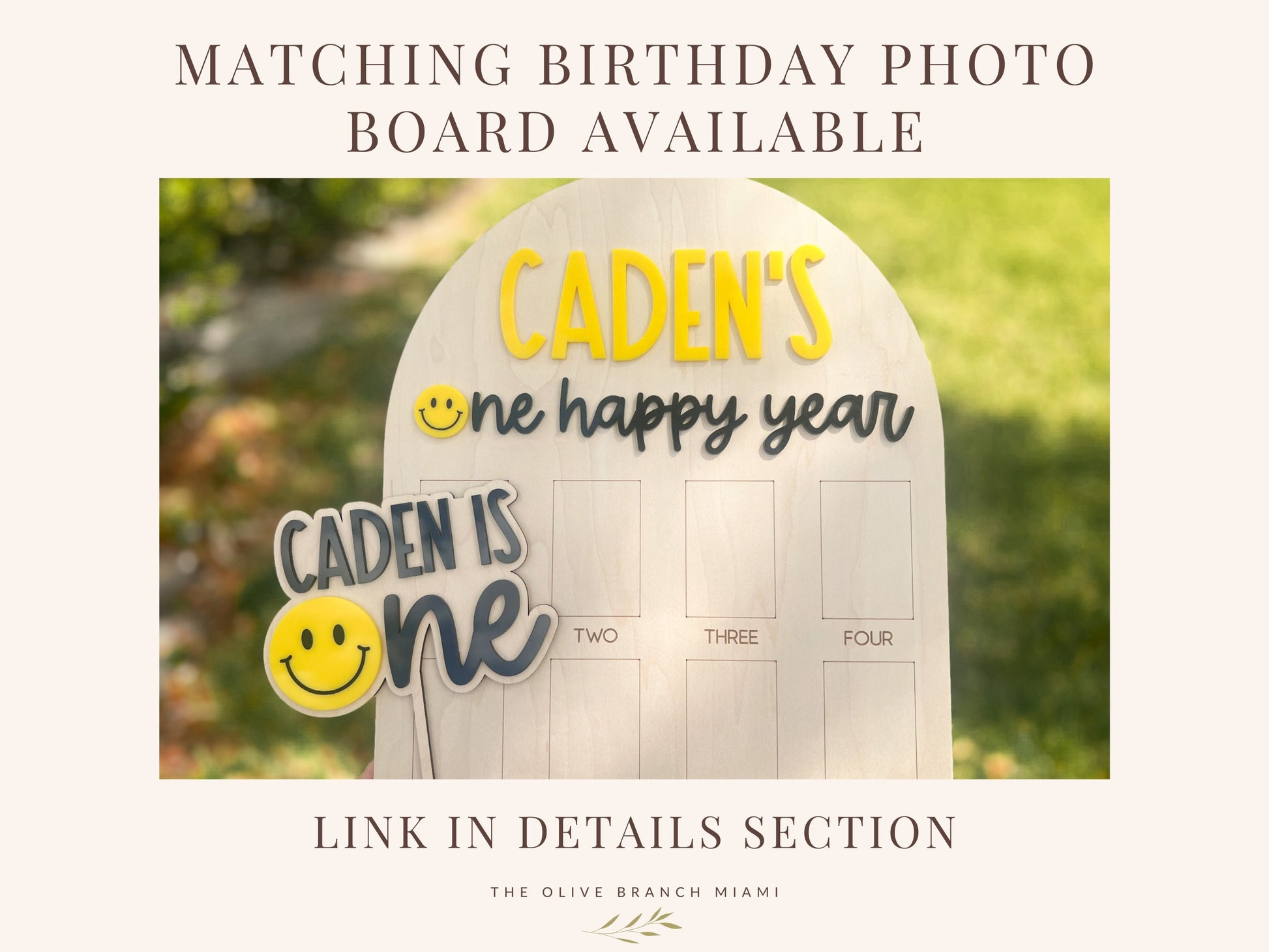 One Happy Dude Birthday Party Cake Topper, One Happy Year Cake Topper, Personalized cake topper with name for happy dude birthday party