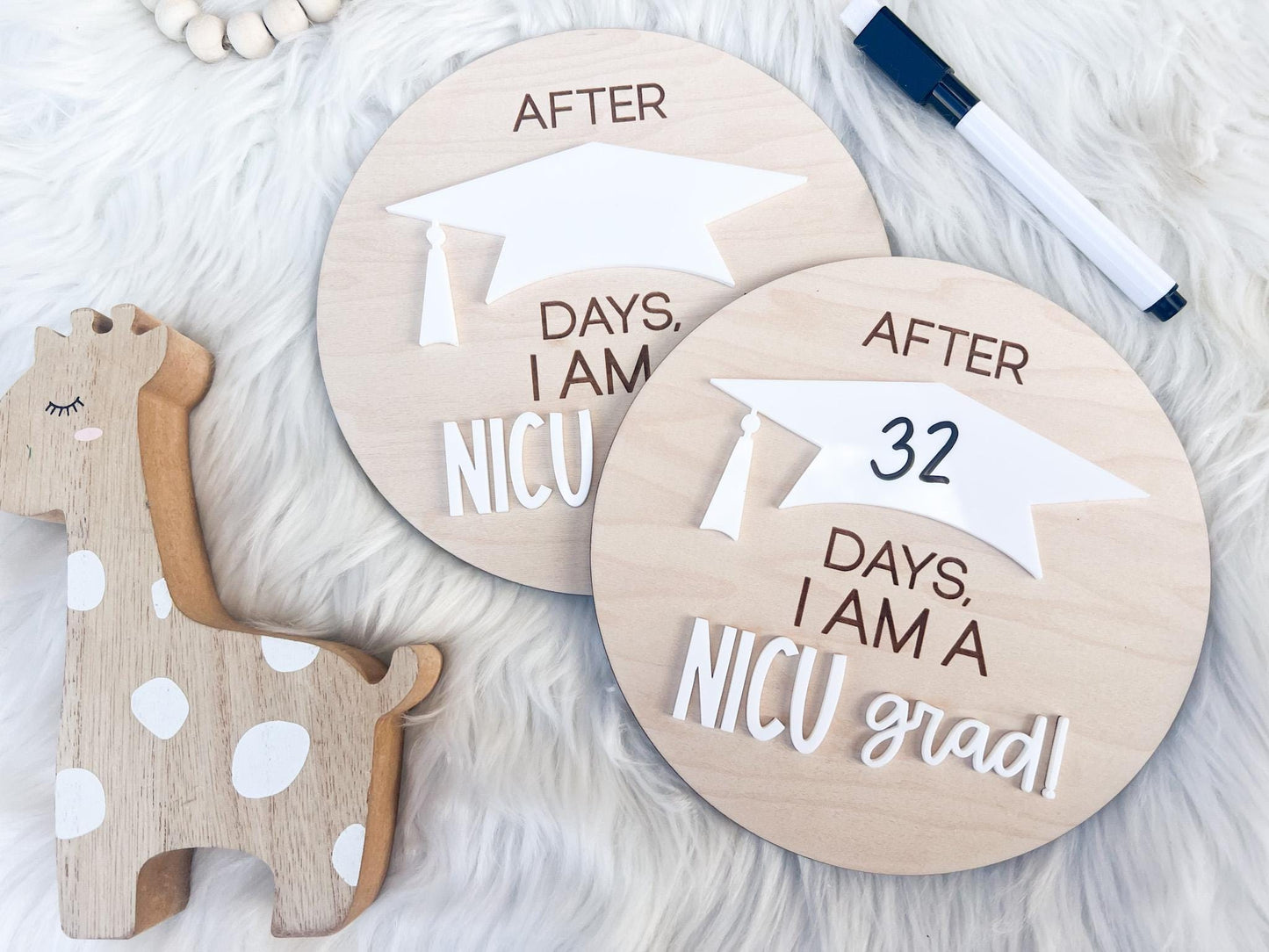 NICU Graduate Sign, I'm a NICU Grad Days in nicu sign for Hospital, nicu warrior gift, Peace Out nicu, nicu coming home