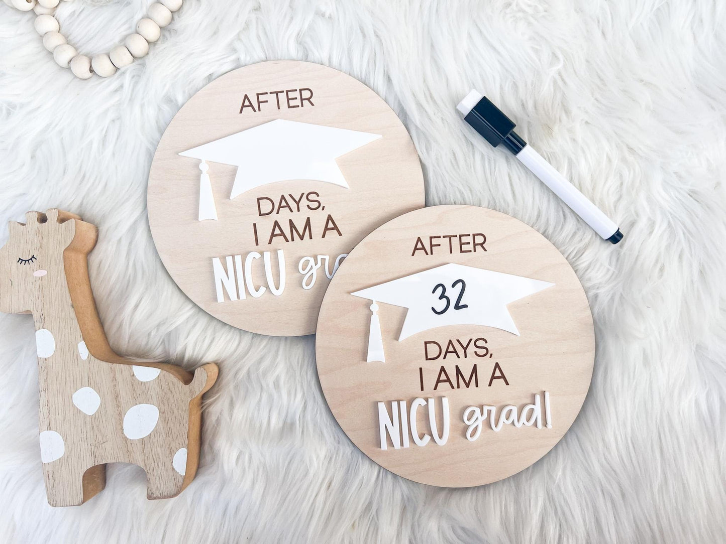 NICU Graduate Sign, I'm a NICU Grad Days in nicu sign for Hospital, nicu warrior gift, Peace Out nicu, nicu coming home