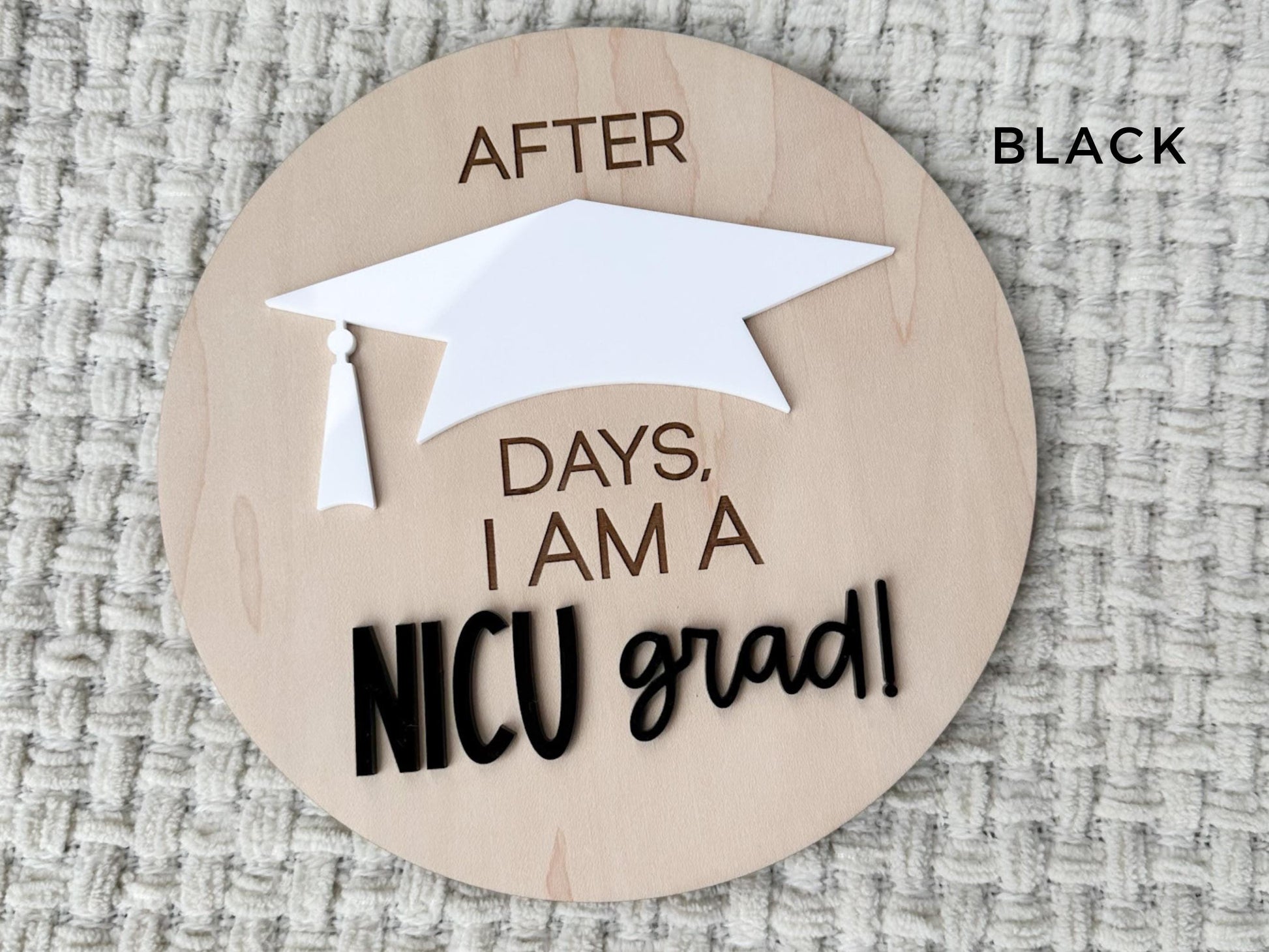 NICU Graduate Sign, I'm a NICU Grad Days in nicu sign for Hospital, nicu warrior gift, Peace Out nicu, nicu coming home