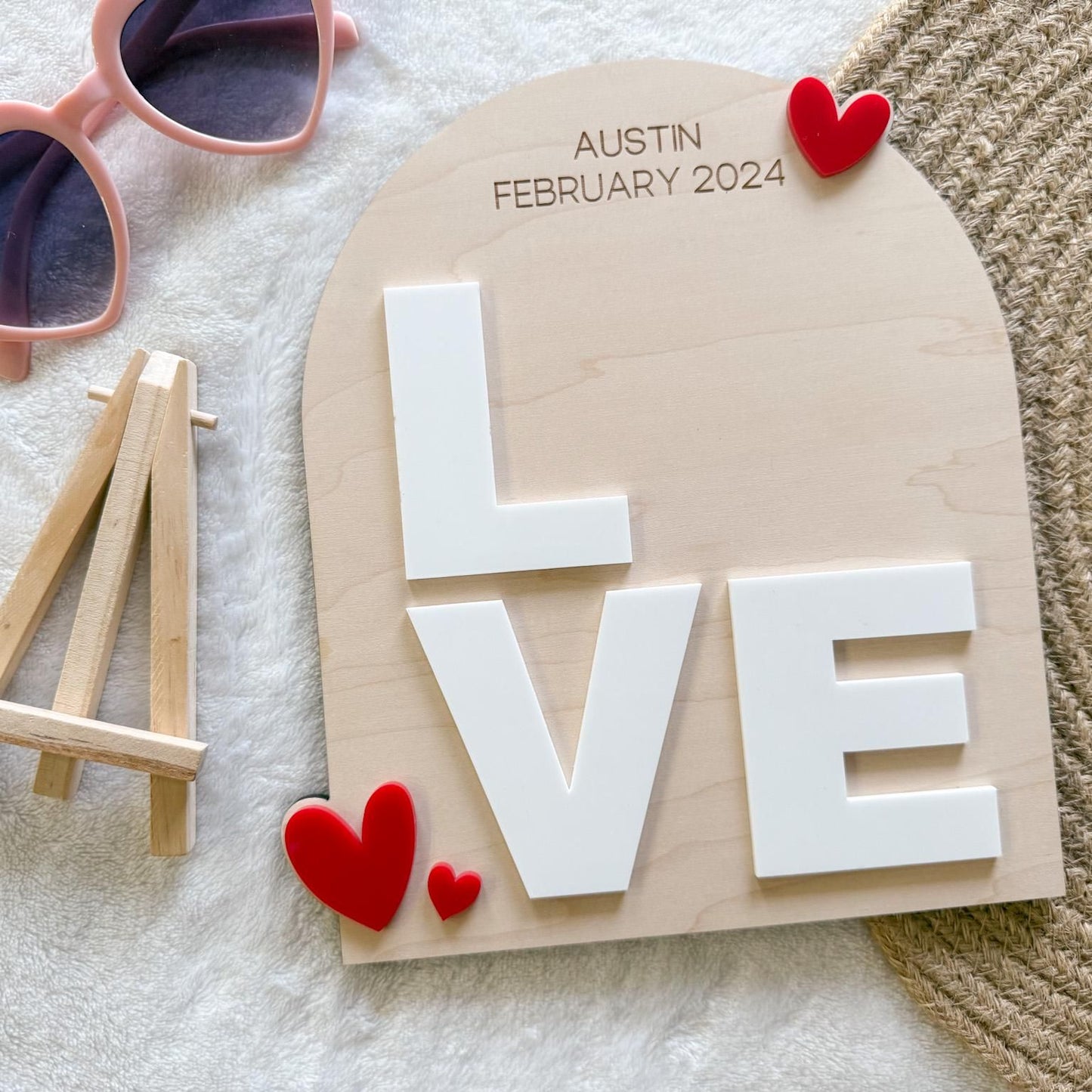 Valentine's Day Handprint Love Board