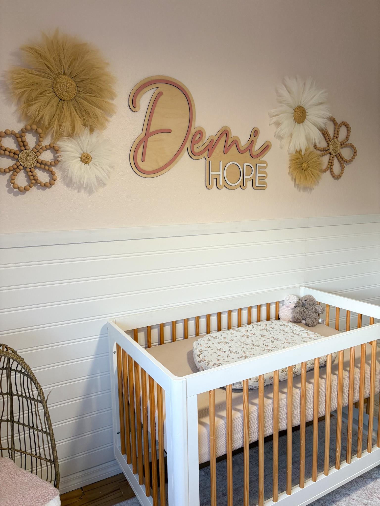 Backdrop sign with custom name for Baby Shower, Personalized Backdrop Name Sign, Large Baby Name Sign, Hedge Wall Sign, Wooden Name Cut Out
