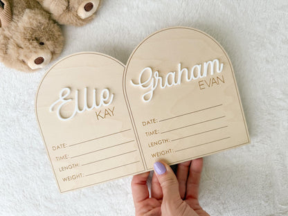 Twin Birth Announcement Sign, Twin Name Sign for Hospital, Twin Birth Stats Sign, Hospital Name sign for Twins, Baby Newborn Sign for Twins
