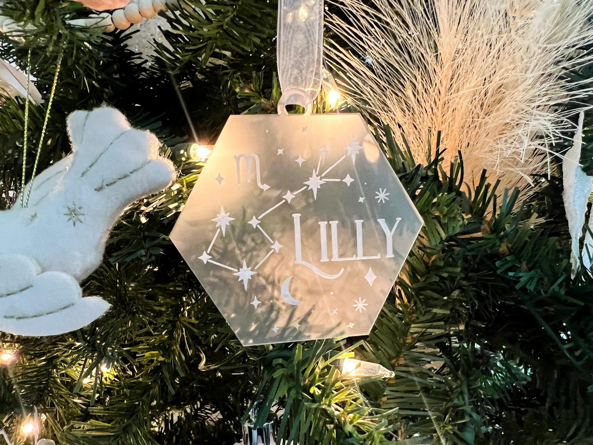 Zodiac Sign Christmas Ornament