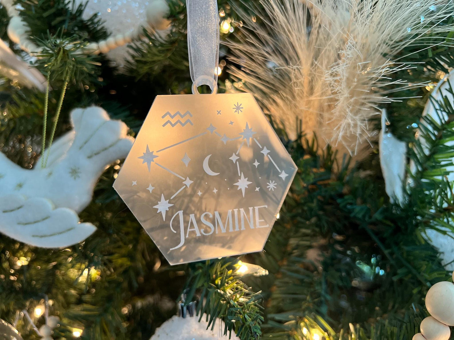 Zodiac Sign Christmas Ornament