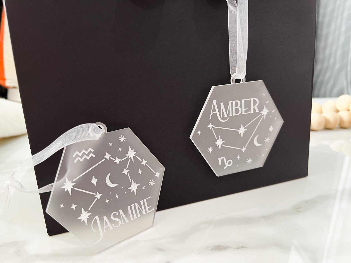 Zodiac Sign Christmas Ornament