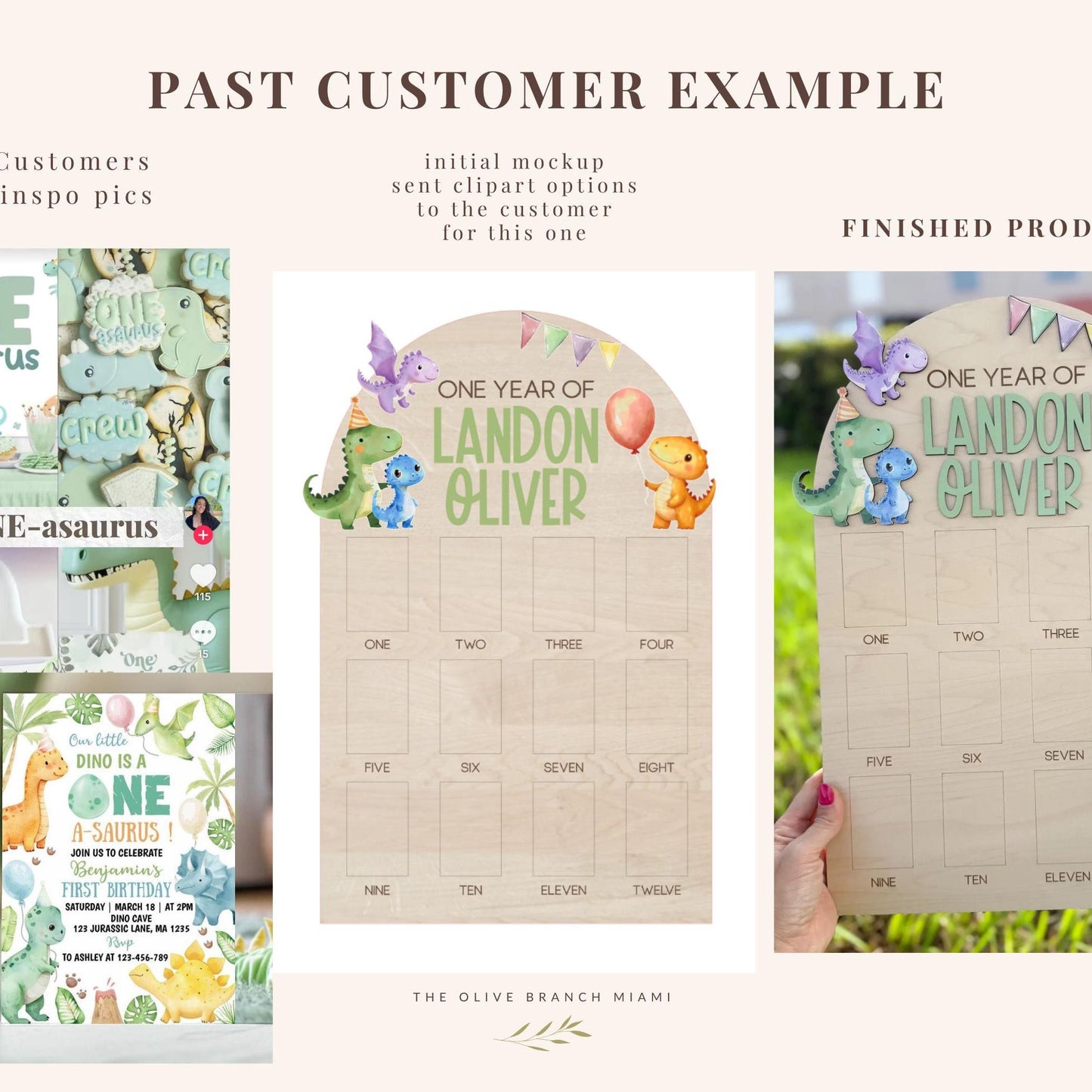 One Year of Photo Board, Custom Theme First Year Board, Baby's my first year sign, 12 month Birthday Decor, 1st Birthday Photo Collage,