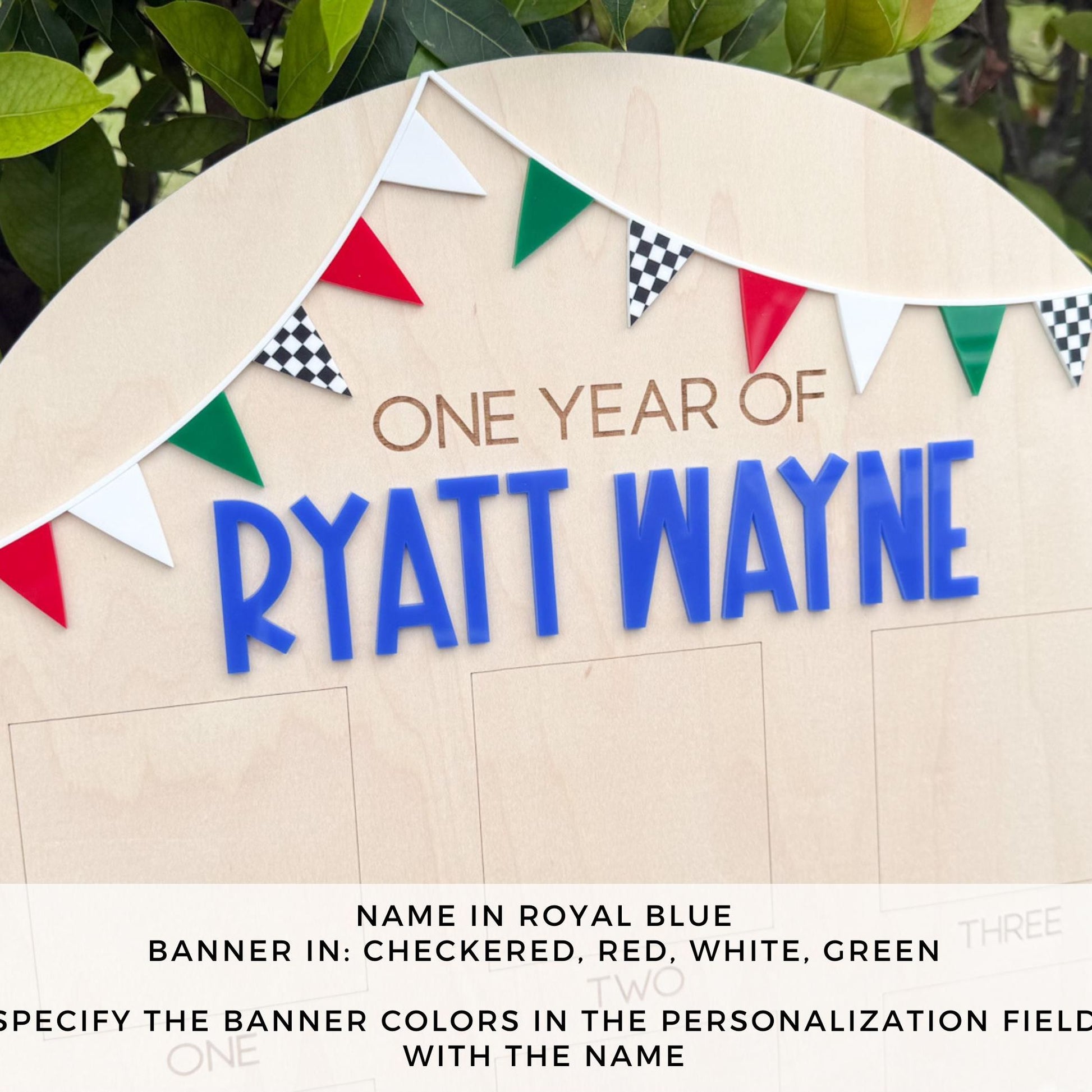 Race Car First Birthday Board, One Year Photo Board, 12 Month Milestone Sign, Fast One Birthday Decor, Race Car Birthday Decor