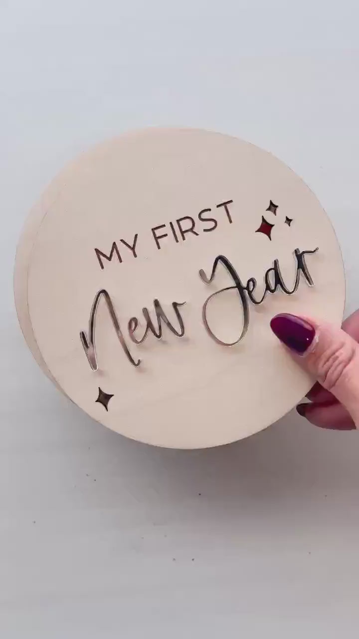 My First Holiday Bundle, Babys First Milestones Set, Holiday Photos Prop, My First Photo Markers, First Year Keepsake, Baby Shower Gift