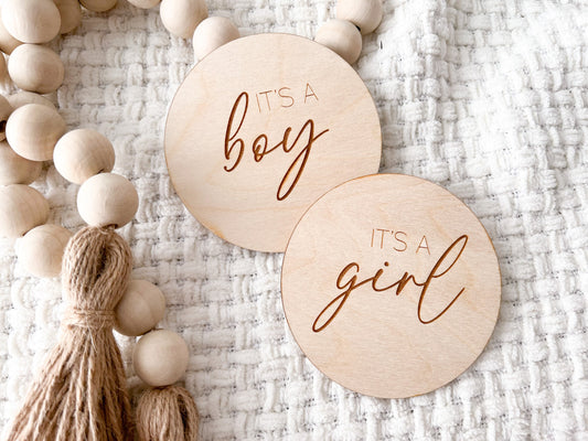 Gender Reveal Hospital Sign, It’s a Girl Sign, It’s a Boy Wooden Plaque, Newborn Photo Prop, Gender Announcement Sign, Birth Announcement